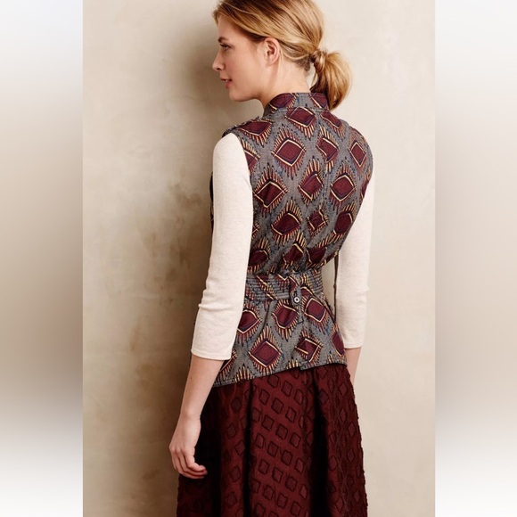 NWT Anthropologie Elevenses Safari Vest Jacket Sz. M - Picture 2 of 10